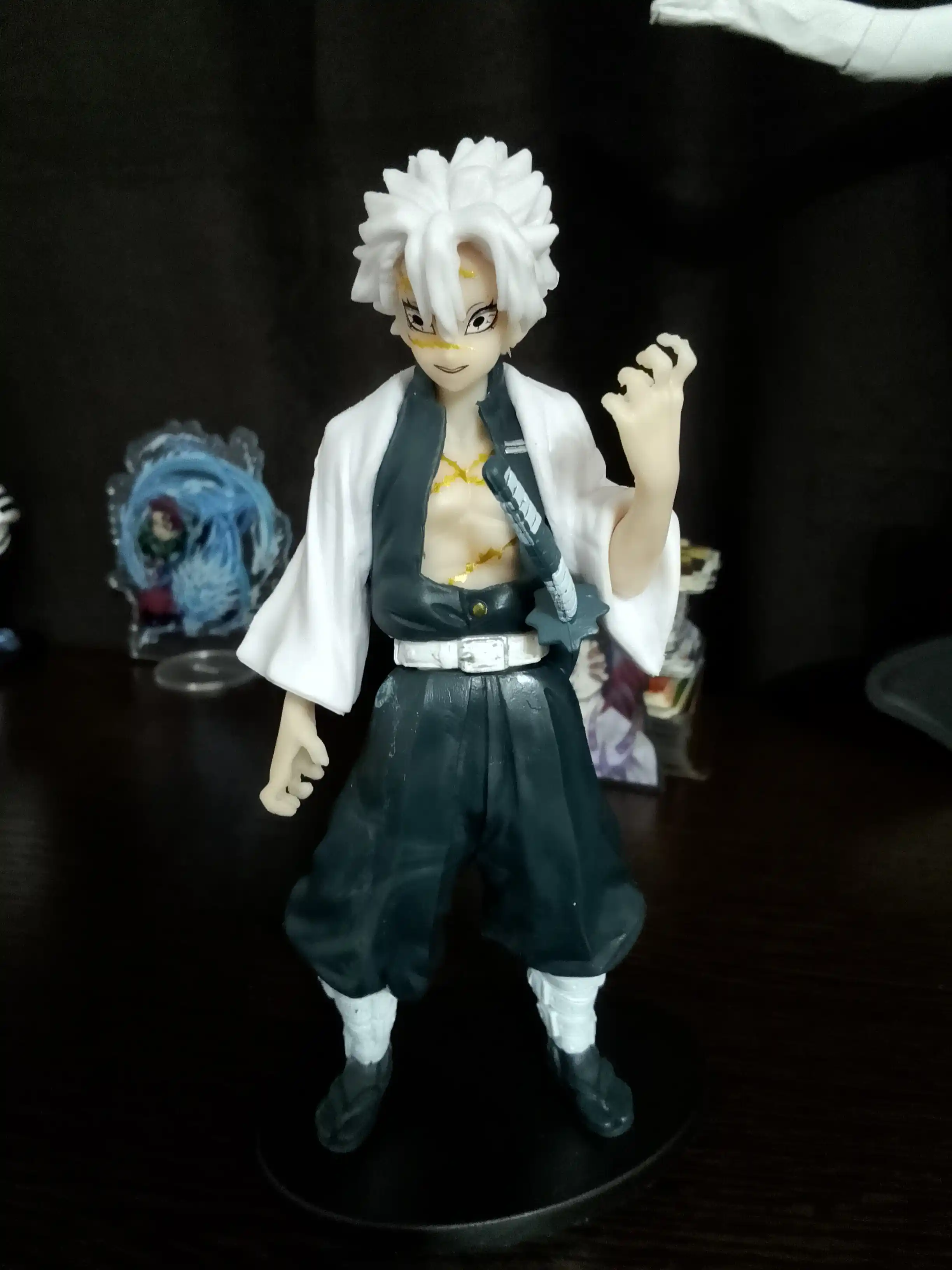 Demon Slayer anime figurkasi, kolleksion haykalcha, Iblisni Chopuvchi qilich