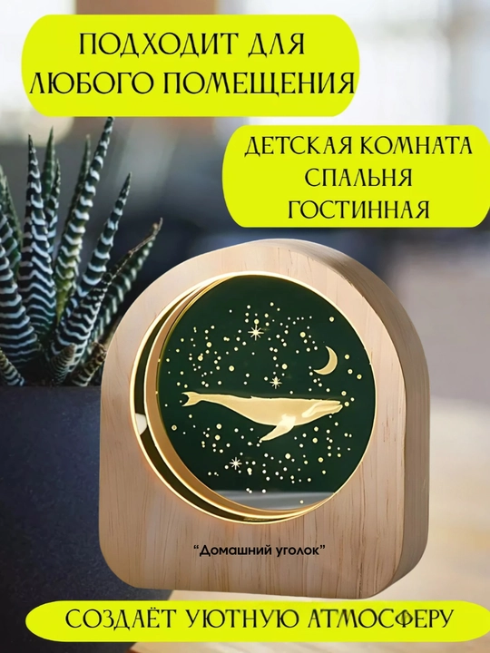 Yorug'lik diodli chiroq-tungi chiroq, 3D-proyeksiyali