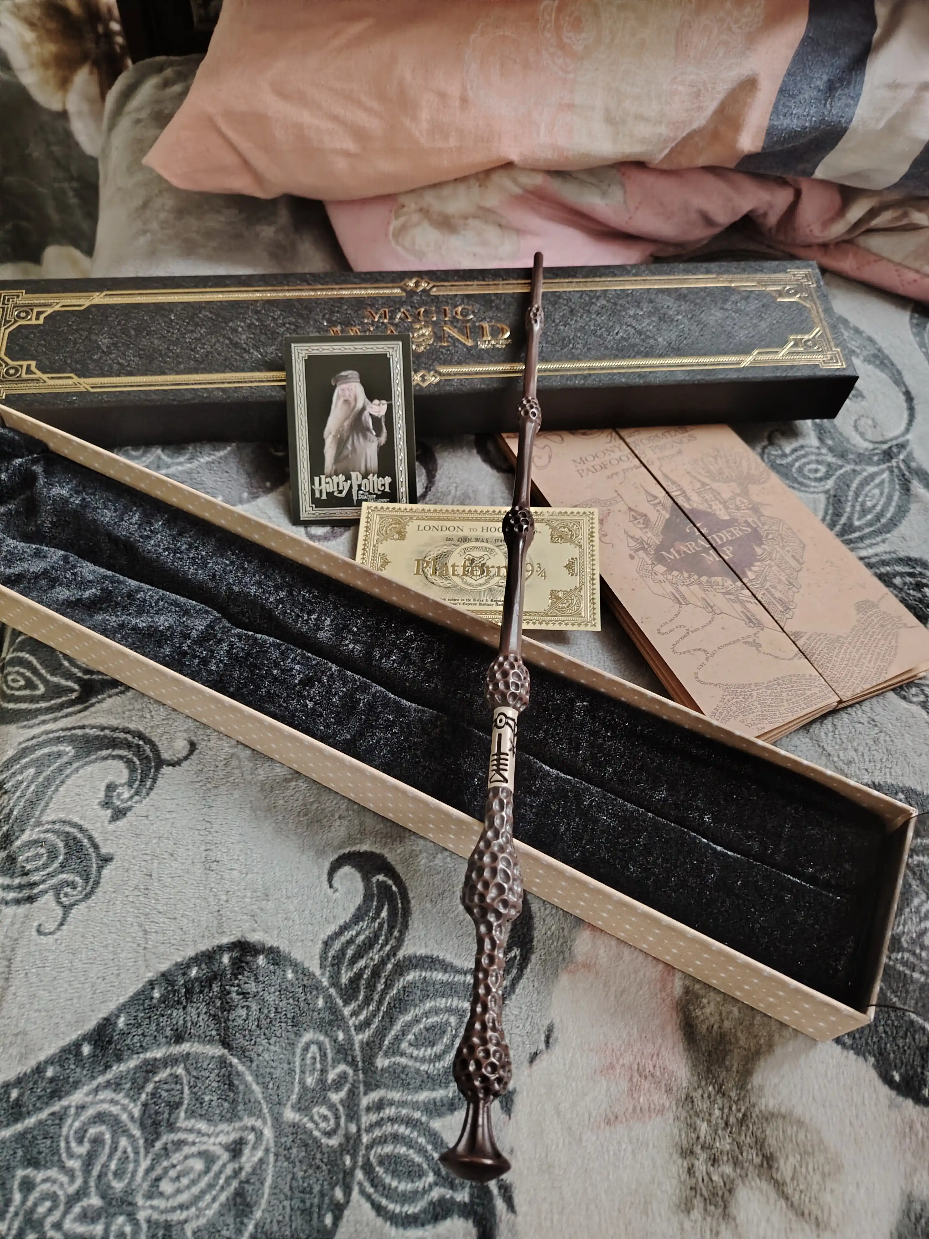 Harry Potter sehrli tayoqchasi, Germiona, Dambldor. Kolleksiya replika, muxlis uchun sovga