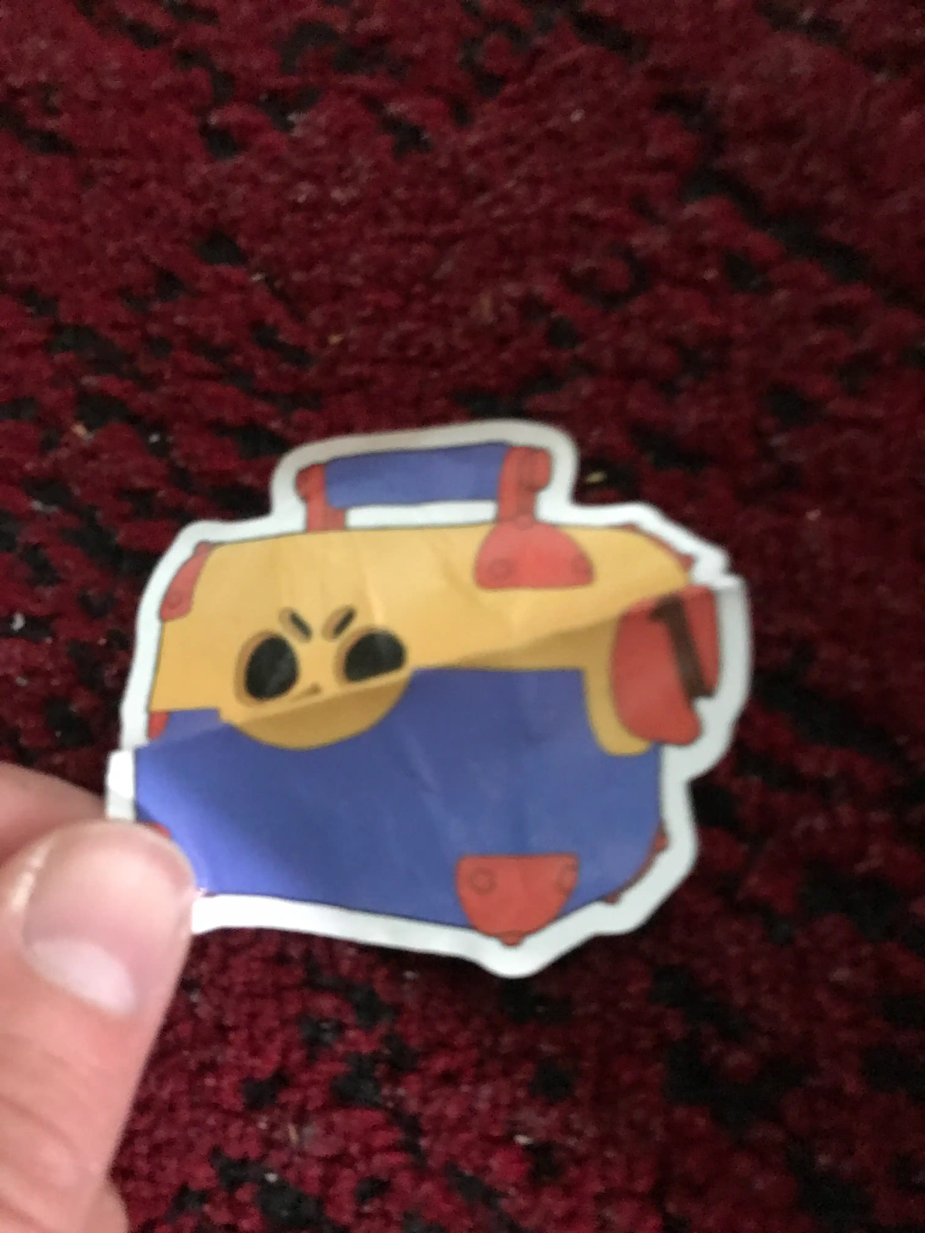 Набор ярких и стильных наклеек из популярной игры Brawl Stars