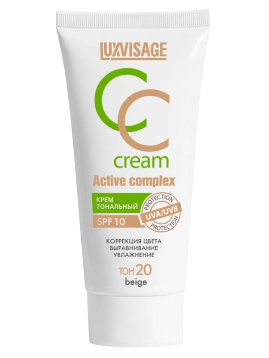 Tonal krem CC Active complex SPF 10, LUXVISAGE