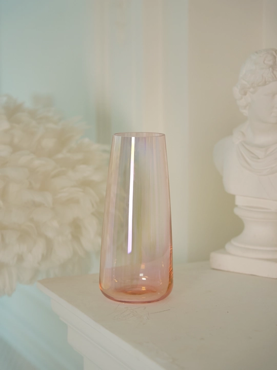 Ваза стеклянная, высота 22 см, VASE11 - 