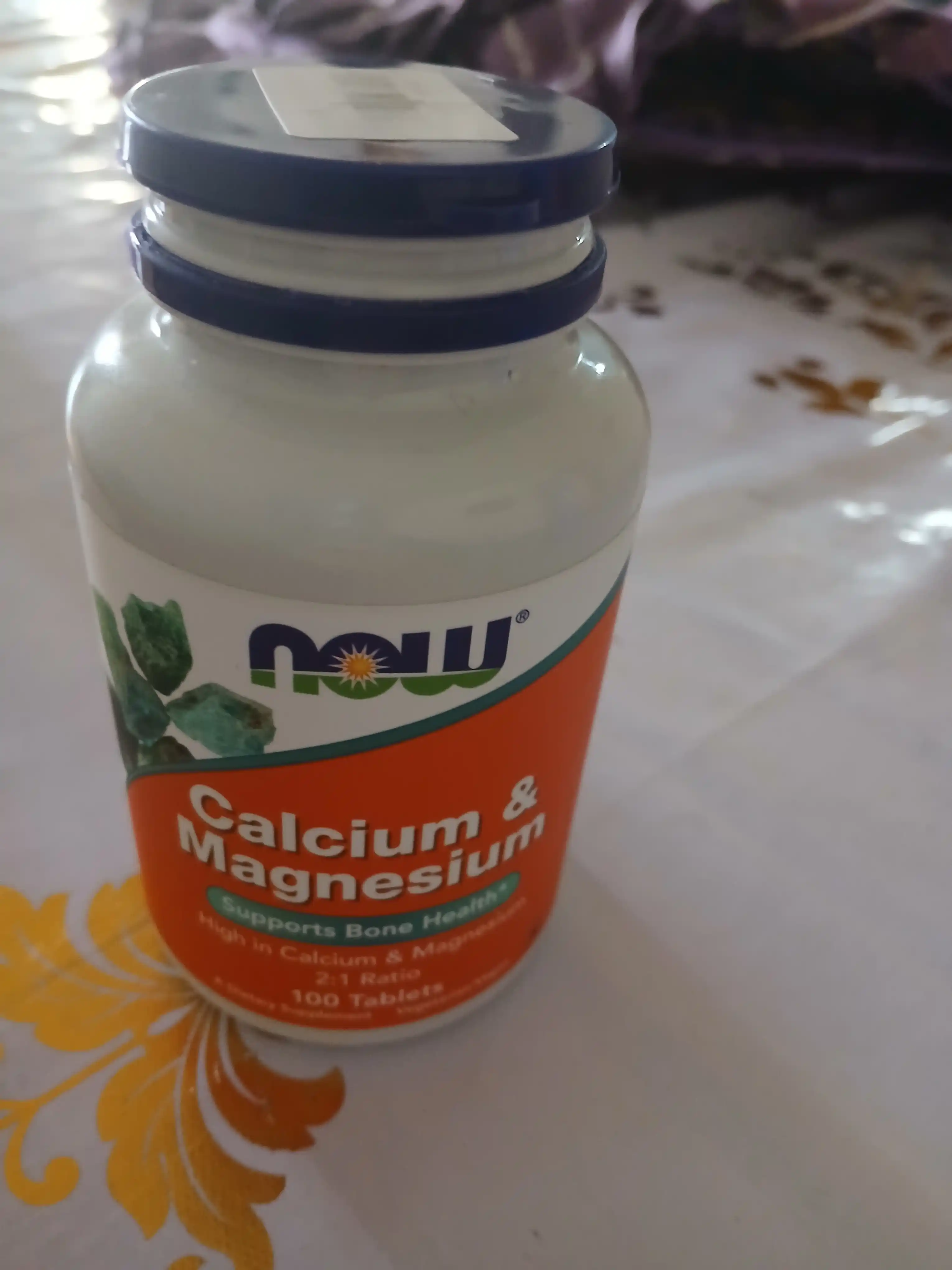 NOW Foods, Kalsiy va Magniy, tabletkalarda