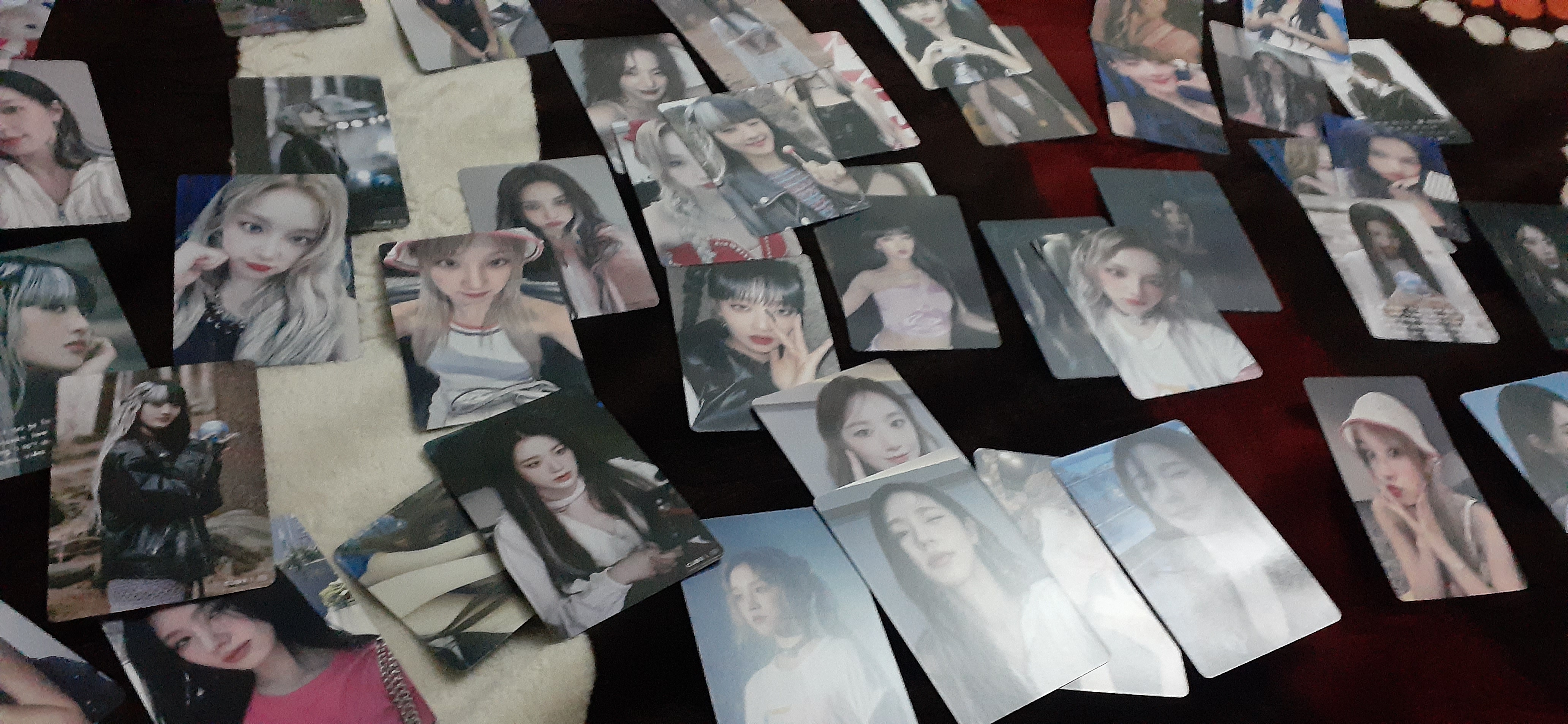 Коллекционные LOMO карточки K-POP G I-DLE, 55 шт "GIDLE"