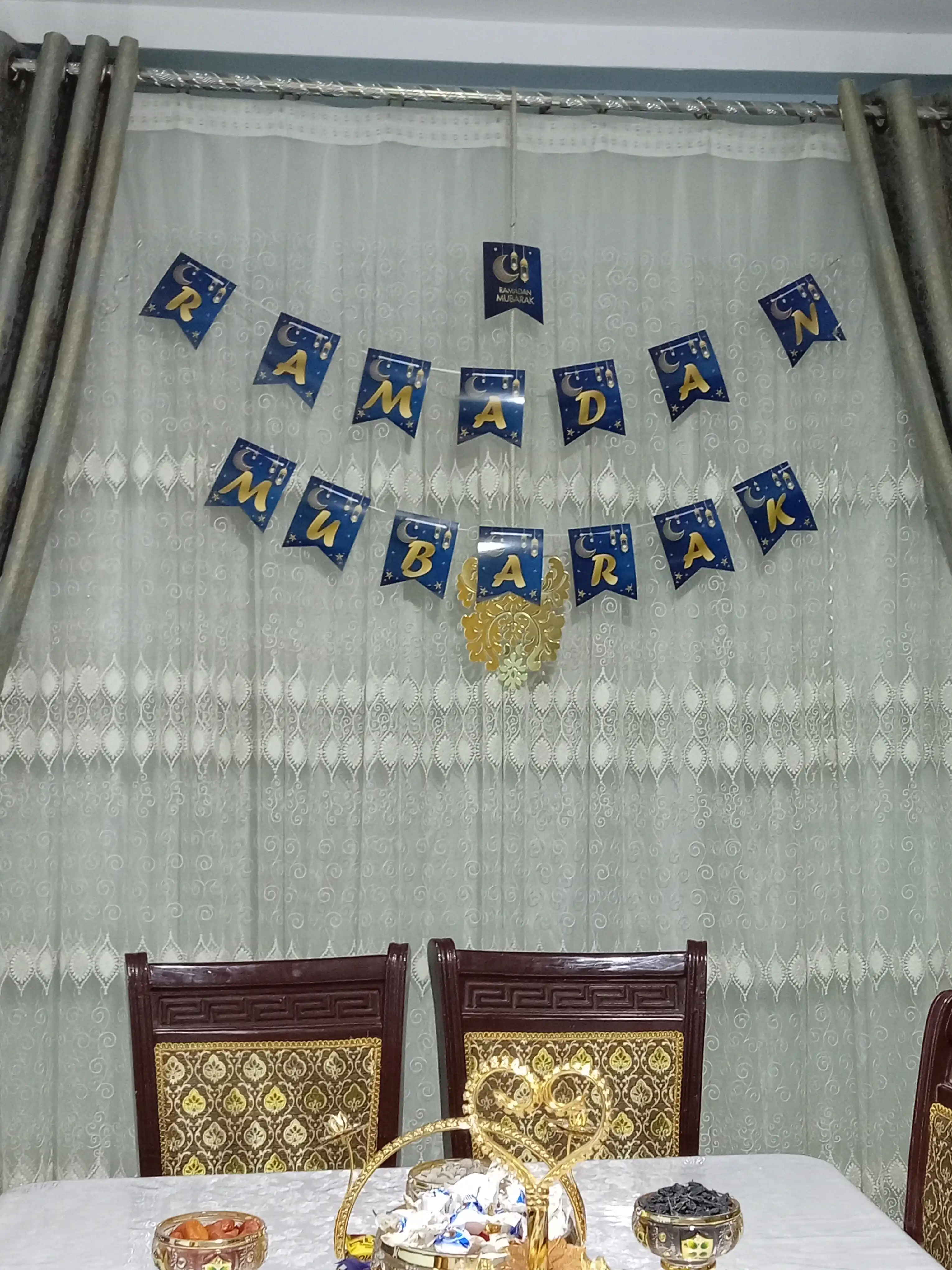 Ramadan Muborak bayram bezaklari