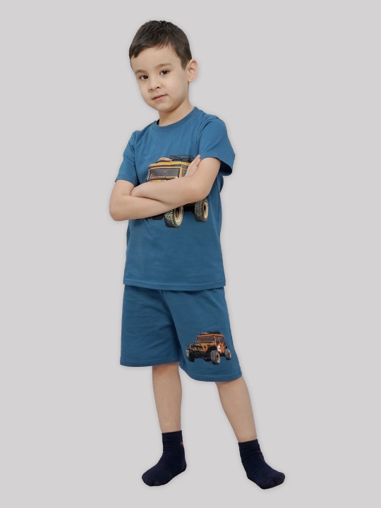 O'g'il bolalar uchun futbolka va shortiklar to'plami, 5-8 yosh CHASTE