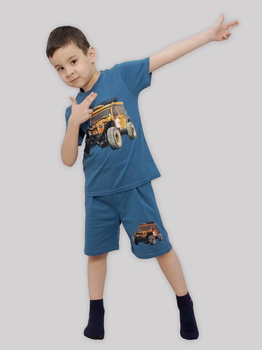 O'g'il bolalar uchun futbolka va shortiklar to'plami, 5-8 yosh CHASTE