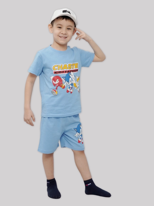 Комплект из футболки и шорт для мальчиков, 5-8 лет CHASTE - 