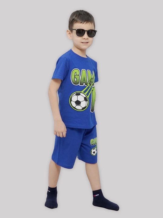 O'g'il bolalar uchun futbolka va shortiklar to'plami, 5-8 yosh CHASTE