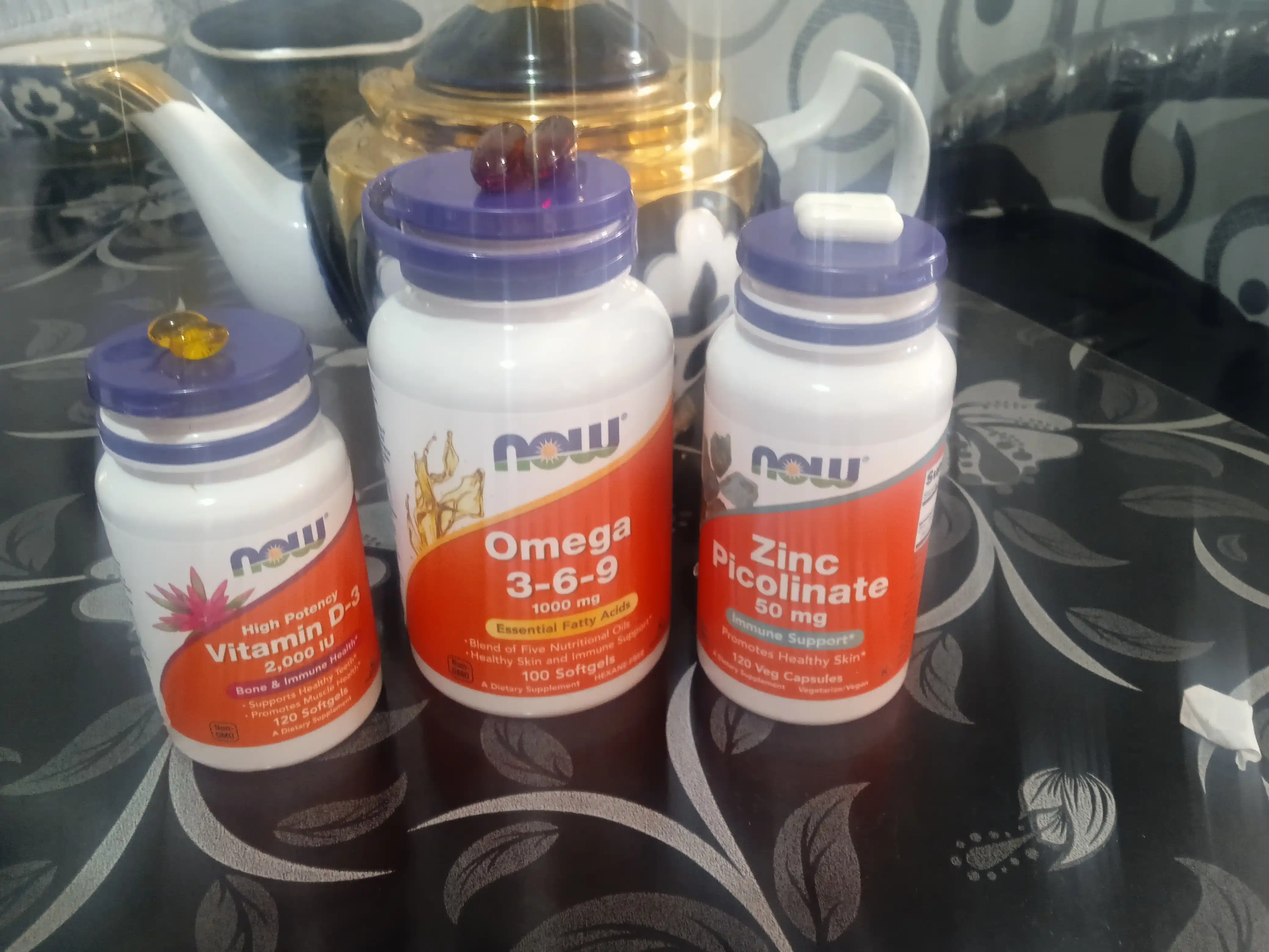 Витамины для иммунитета Now Foods Omega 3-6-9, 1000 мг, 100 таблеток