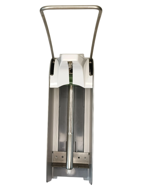 Venali sovun uchun alyuminiy dispenser, dispenser, 1 litr, hisoblash funktsiyasi bilan