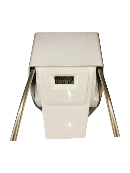 Venali sovun uchun alyuminiy dispenser, dispenser, 1 litr, hisoblash funktsiyasi bilan