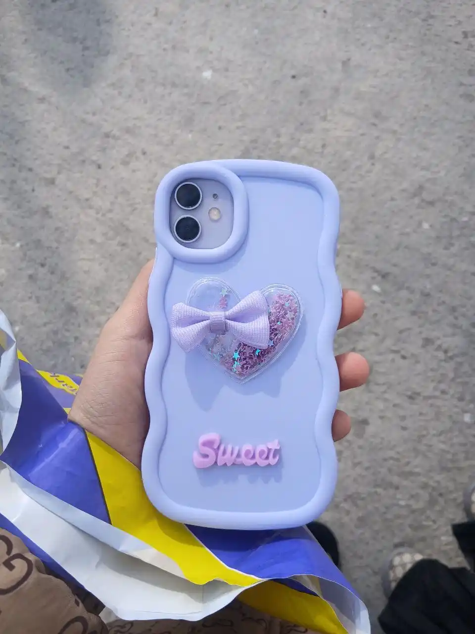 G'ilof iPhone uchun, yurak 7, 8, 11, 12, 13, 14, 15, se, xs, xr, pro, max, plus, mini