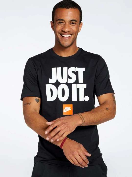 Футболка, Just do It, jump man, 100% хлопок, на все сезоны