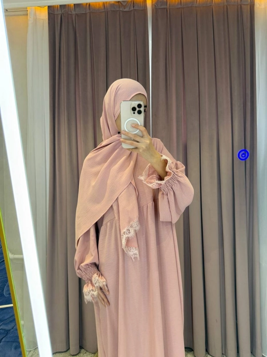 Abaya ko‘ylagi, himar, joynamoz, tasbeh, karobka va lentali sovg‘a to‘plami