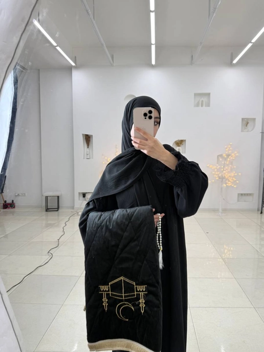 Abaya ko‘ylagi, himar, joynamoz, tasbeh, karobka va lentali sovg‘a to‘plami