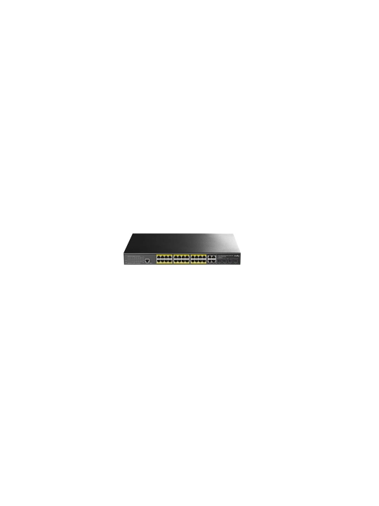 CUDY GS2028PS4-400W 24-Port 2 Layer Gigabit PoE+ Switch with 4 Gigabit Combo Ports, 400W - 
