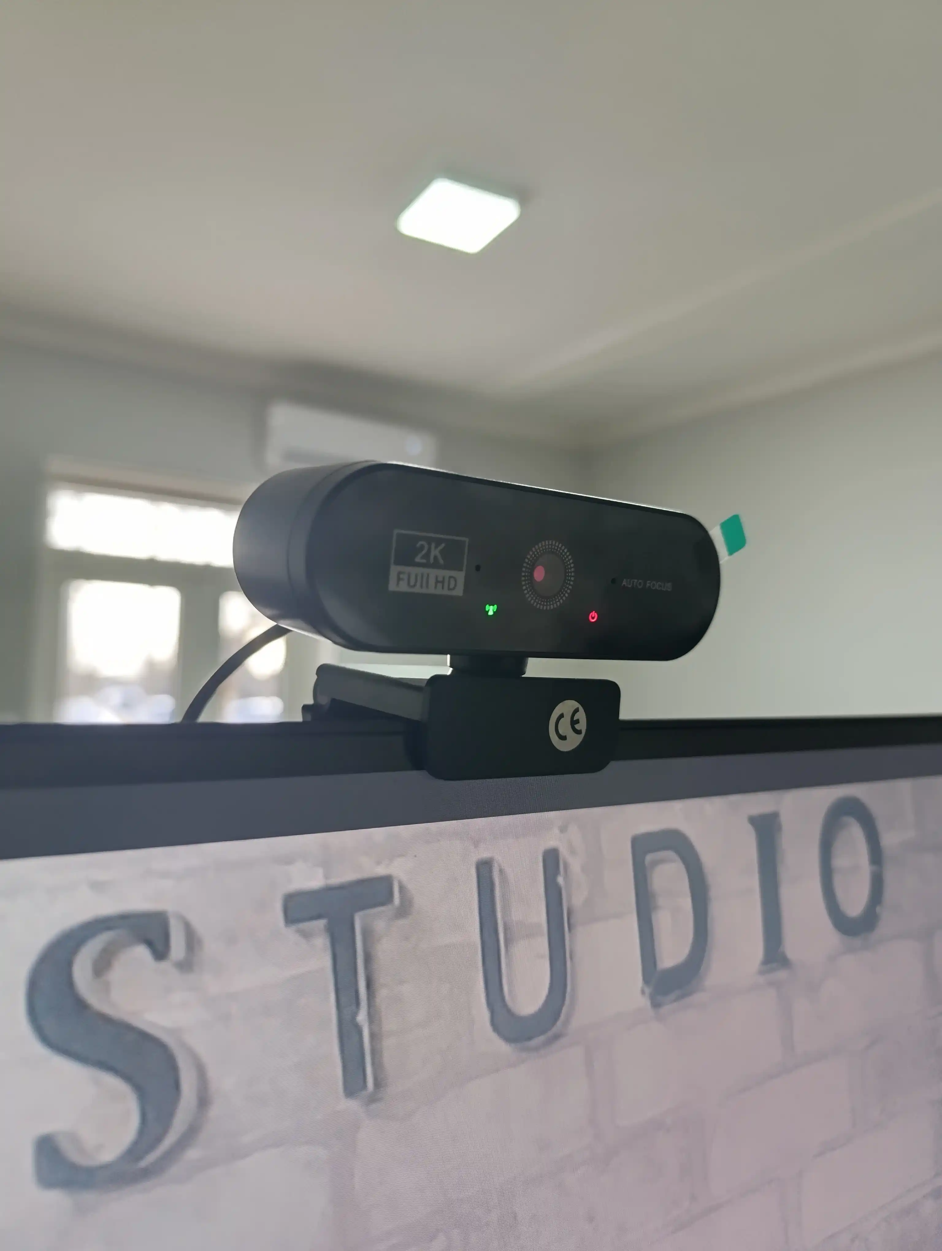 Kompyuter va noutbuk uchun veb-kamera, 1 oy kafolati bilan USB veb-kamera, 2K, Full HD