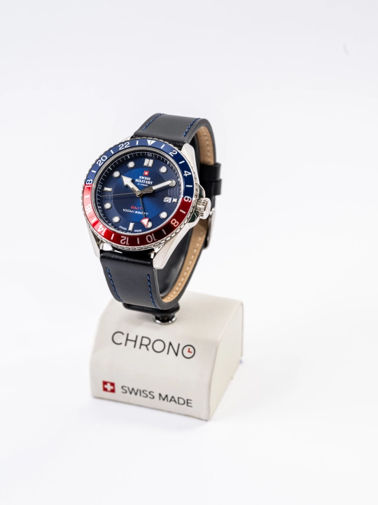 Erkaklar qo'l soati Swiss Military SM34095 Sport GMT Travel