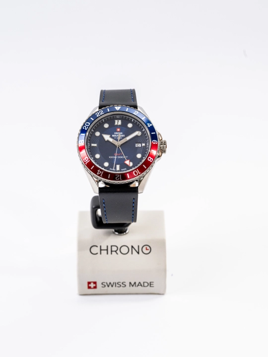 Erkaklar qo'l soati Swiss Military SM34095 Sport GMT Travel