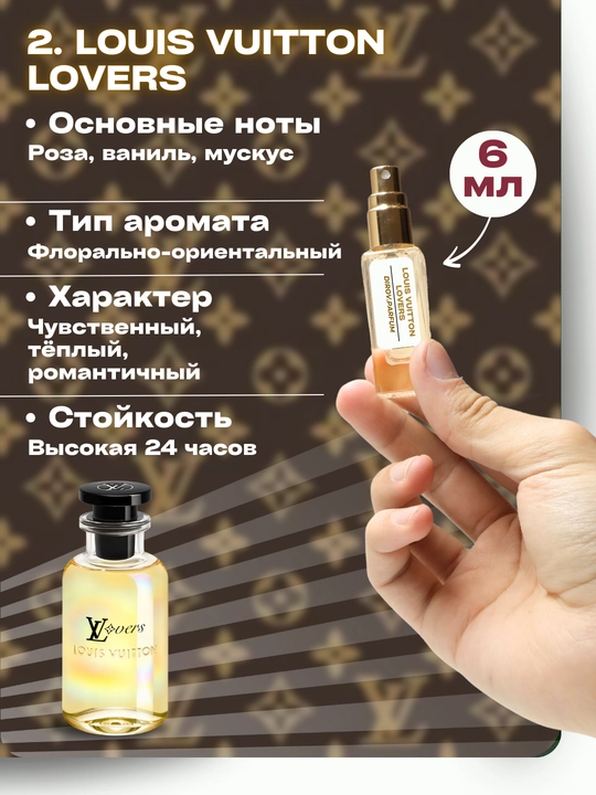 LOUIS VUITTON набор мужских духов из 5 штук, 6 мл в флаконе