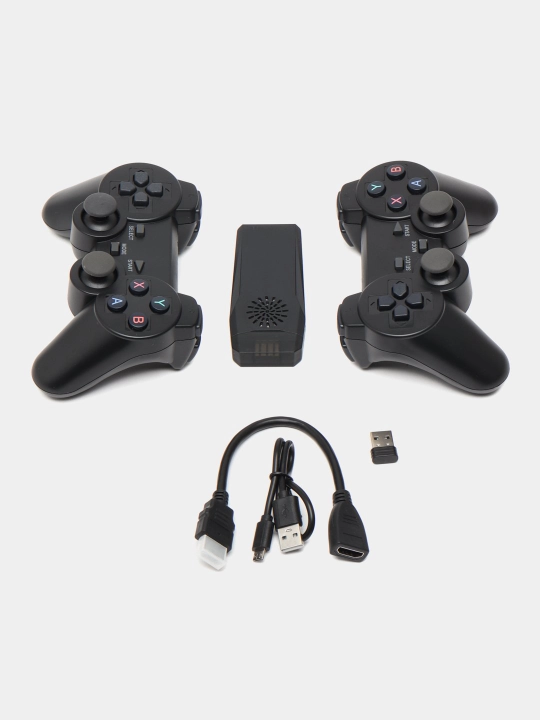 Игровая приставка "Game Stick Lite" 64 ГБ, 4K Ultra HD, 2 геймпада, 10000 ретро игр - 
