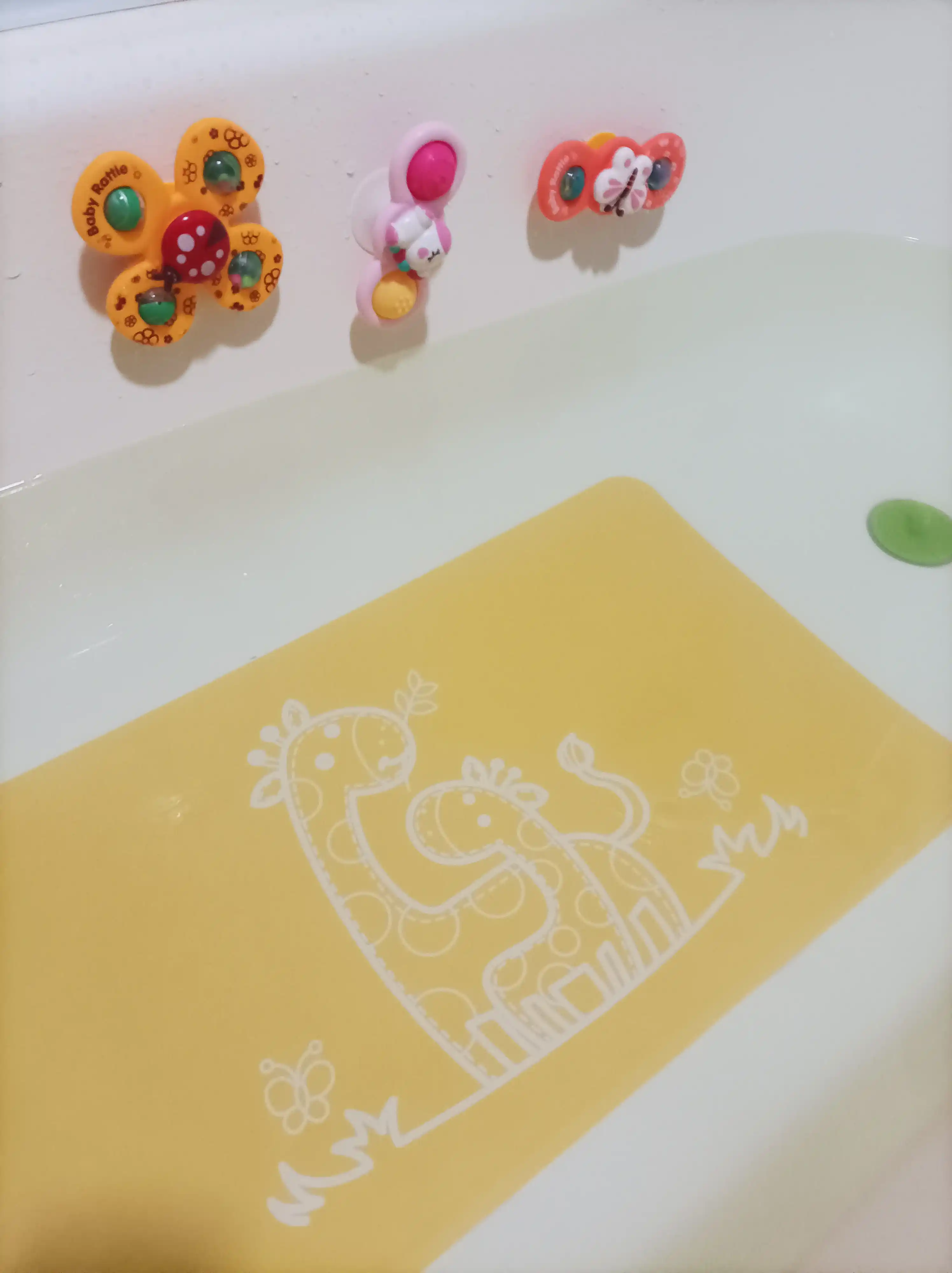 ROXY-KIDS Коврик противоскользящий, детский, резиновый, для ванной, 34х58 см