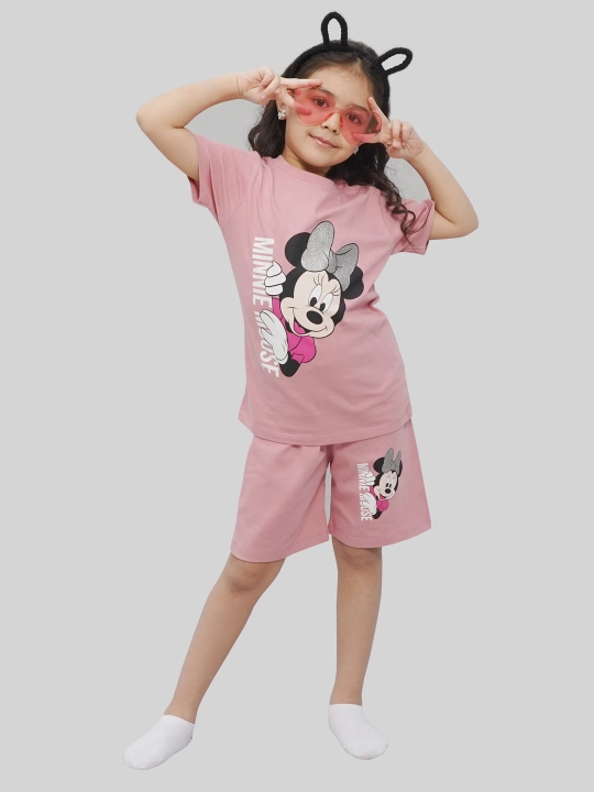 Футболка и шорты для девочек 5-8 лет, CHASTE