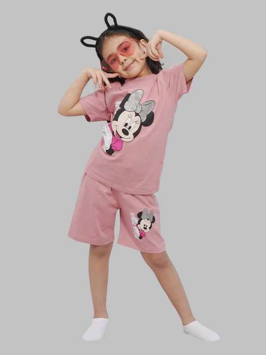 Футболка и шорты для девочек 5-8 лет, CHASTE