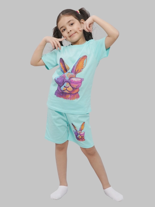 Футболка и шорты для девочек 5-8 лет, CHASTE