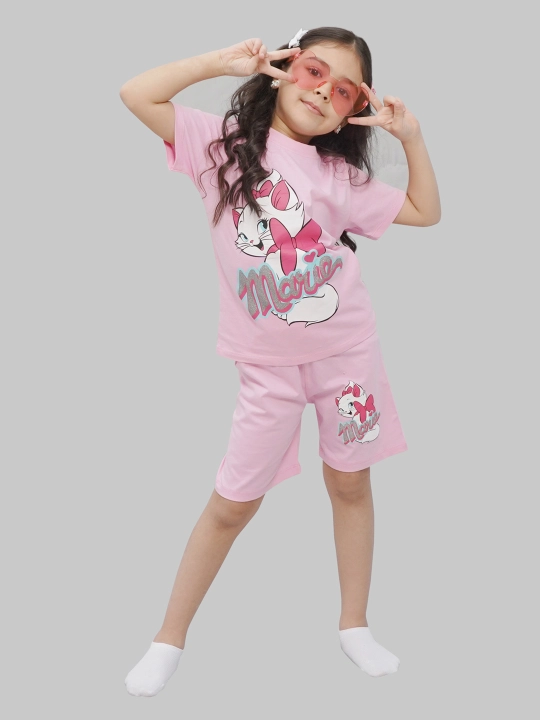Футболка и шорты для девочек 5-8 лет, CHASTE