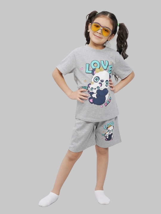 Футболка и шорты для девочек 5-8 лет, CHASTE