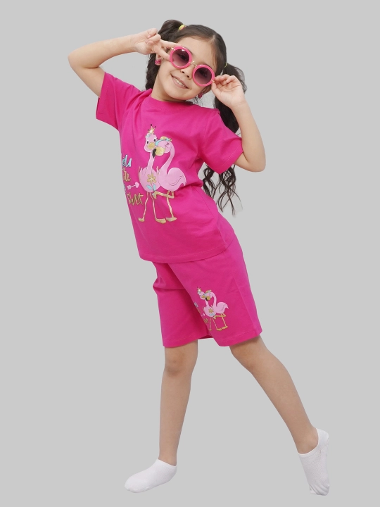 Футболка и шорты для девочек 5-8 лет, CHASTE