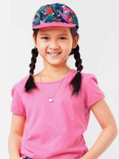 Кепка для девочек, на 5-7 лет — TCMDRES-80644-РОЗОВ-5 лет