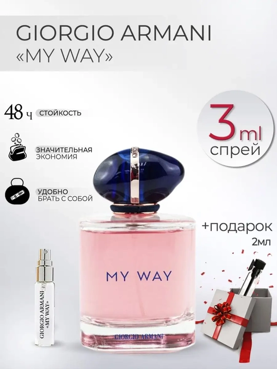 Ayollar uchun parfyumlangan suv My Way