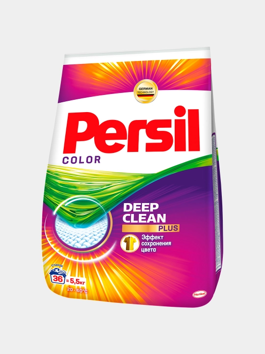 Kir yuvish kukini Persil Color Deep Clean, 5.5 kg