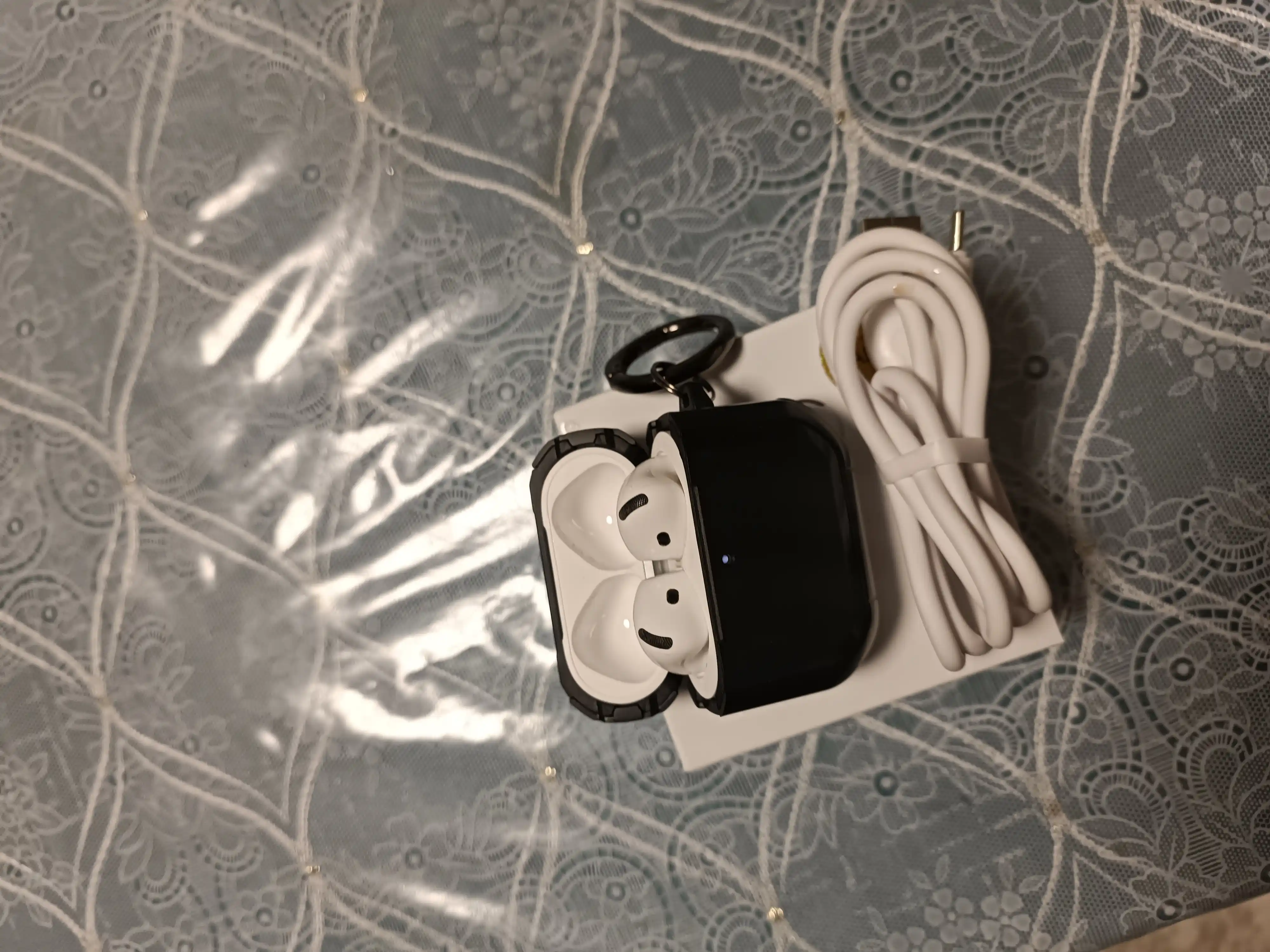 Pods 4 iPhone va Android uchun simsiz quloqchinlar, ANC, USB va g‘ilof sovg‘a
