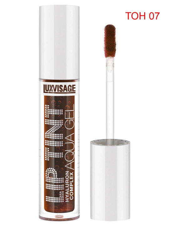 Тинт для губ Lip Tint Aqua Gel Hyaluron Complex, с гиалуроном, 3,5 гр, LUXVISAGE