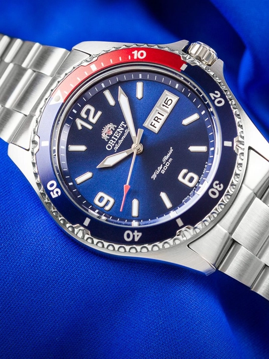 Часы Orient Sports Mako II Pepsi Automatic TAA02009D9