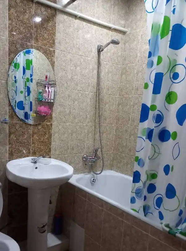 Шторки для душа и ванны, 180 * 180, в комплекте 12 колец