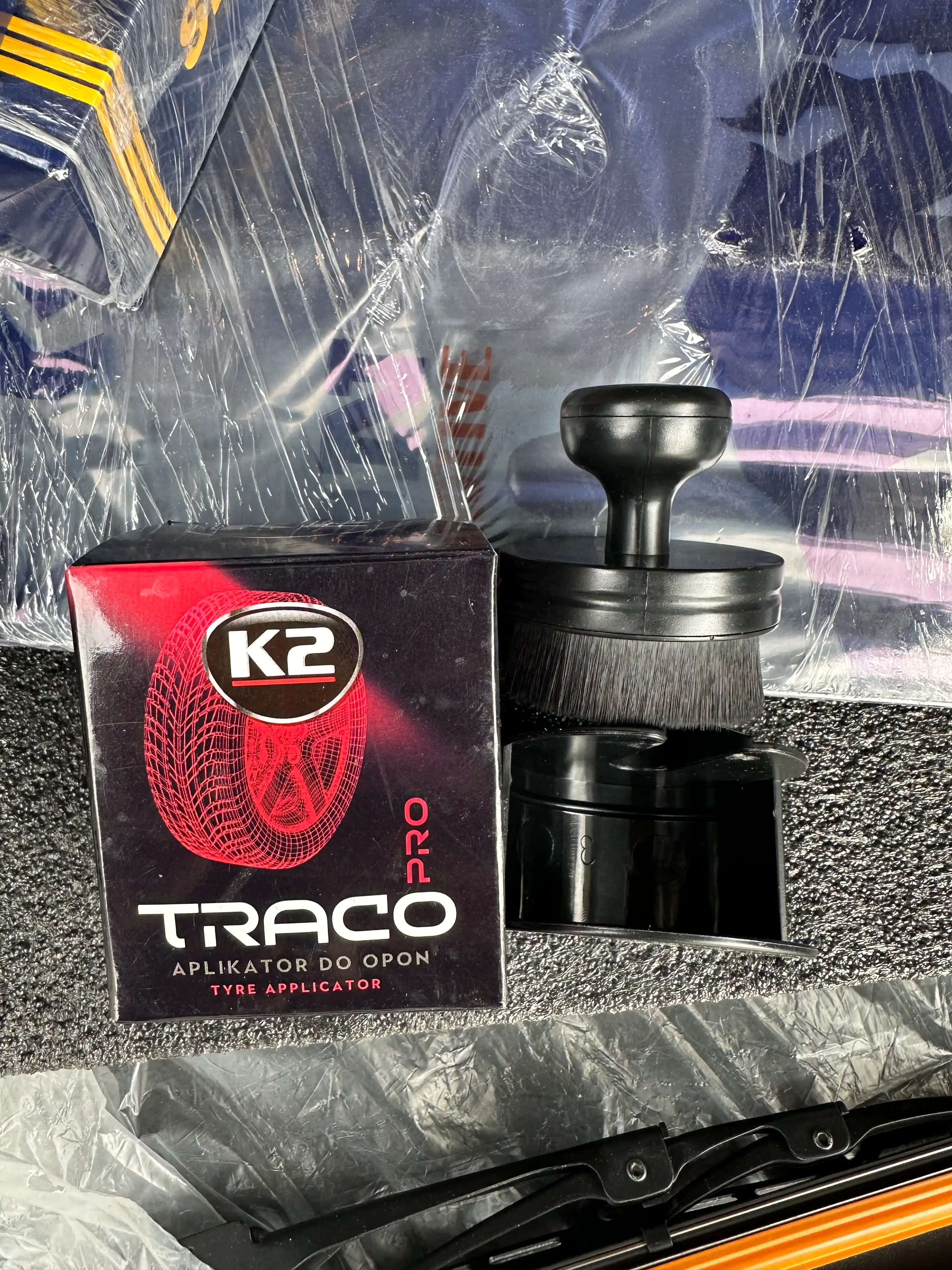 Щетка-апликатор для шин и пластика, K2 TRACO PRO