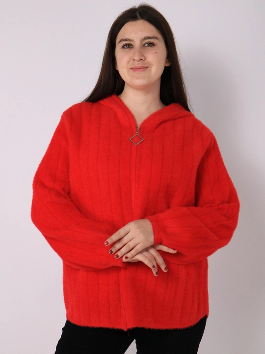 Ayollar uchun angora palto, kalta