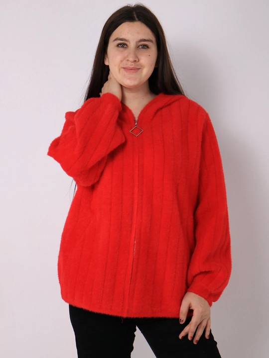 Ayollar uchun angora palto, kalta
