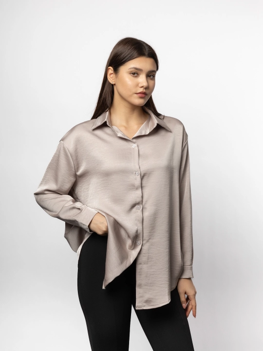 Satin ko'ylak, cho'ntaksiz JUST JT8501-18028