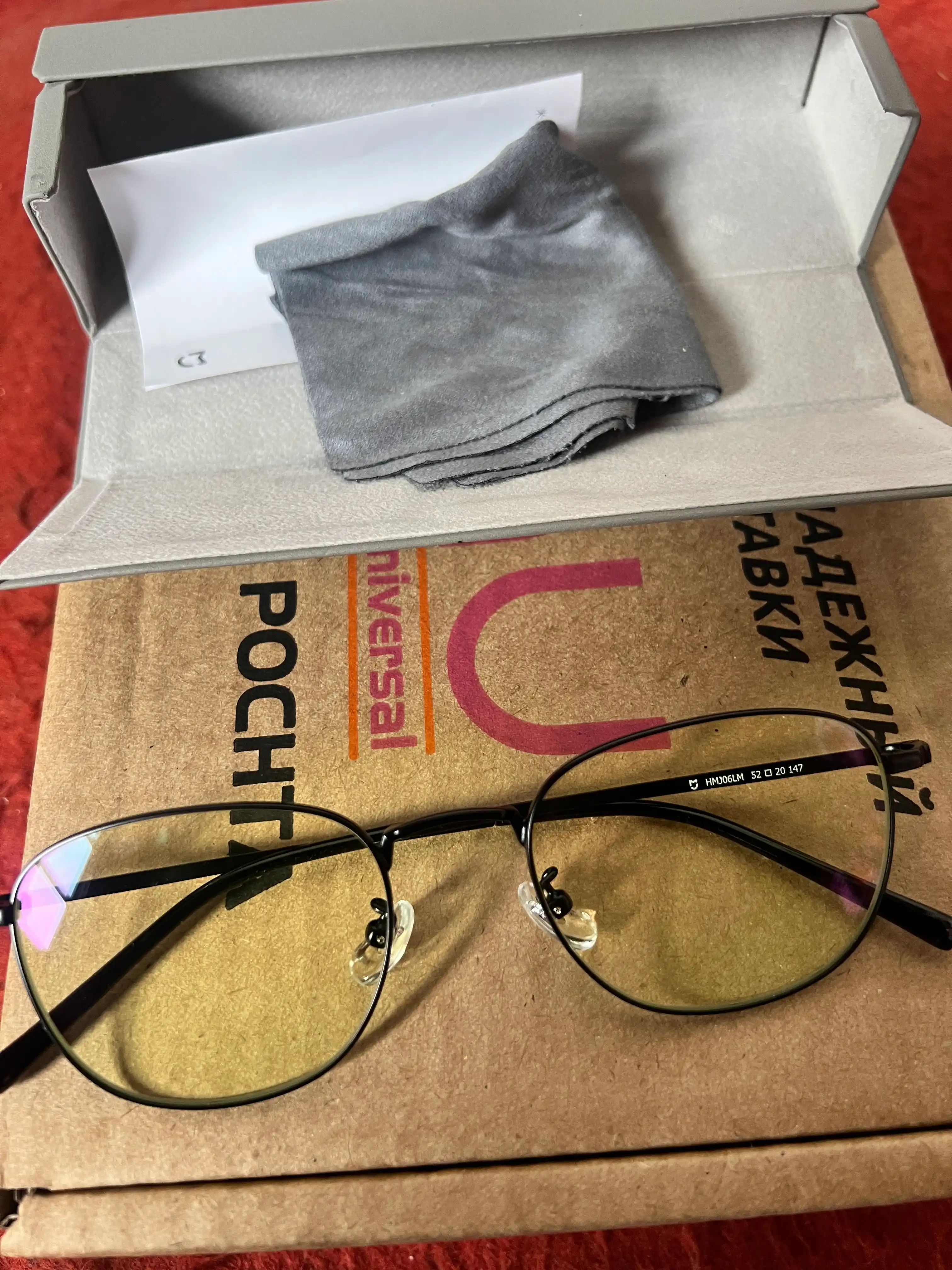 Компьютерные очки Xiaomi Mijia Anti-Blue Titanium Glasses HMJ06RM