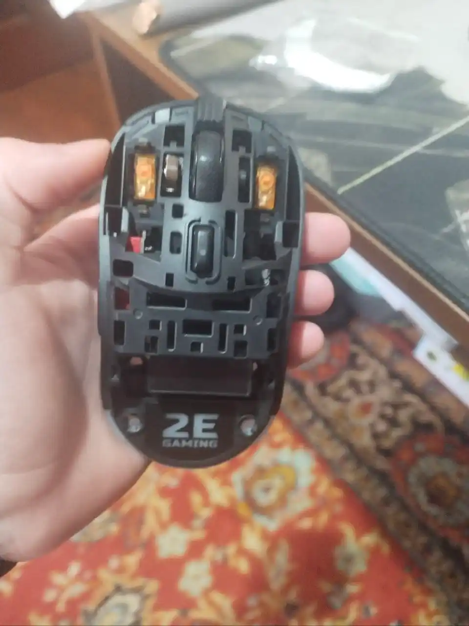 Simsiz o'yin sichqoni 2E GAMING Mouse HyperDrive Pro WL, RGB 2E-MGHDPR-WL-BK