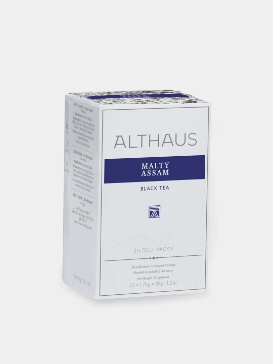 Пакетированный чай для чайников Althaus Deli Packs Assam Meleng, 20 шт