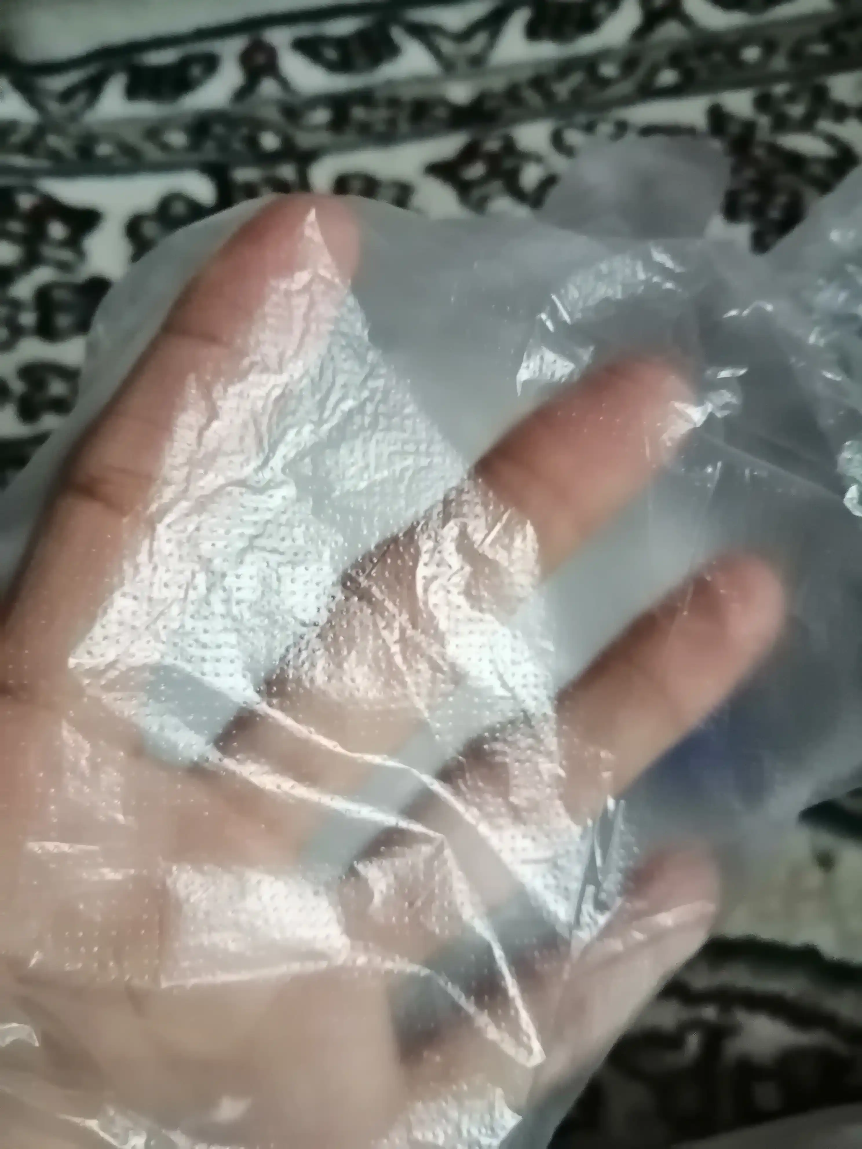 Bir martali ishlatiladigan polietilen qo'lqoplar, M o'lchami, 50 juft, 100 dona
