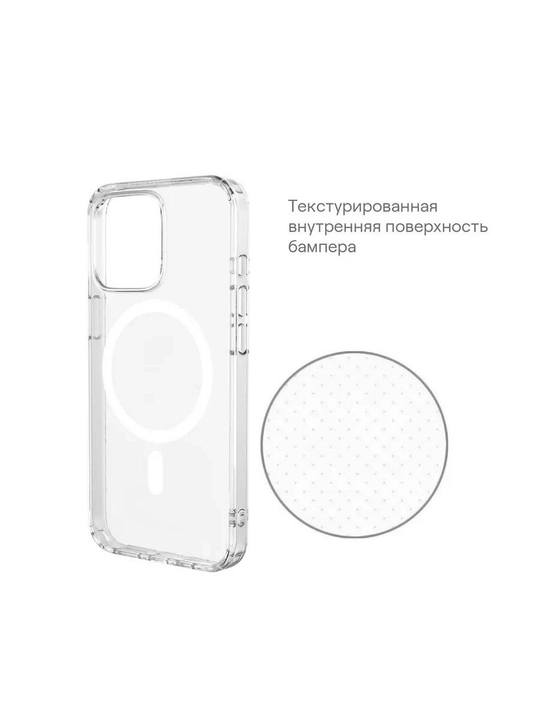 G'ilof Magsafe iPhone 11, 12, 13, 14, 15, 16 Pro, Pro Max, Mini uchun, shaffof