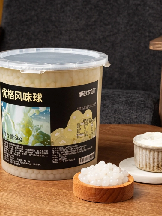 Yogurt ta'mi bilan, sharbat sharlari 3 kg - 